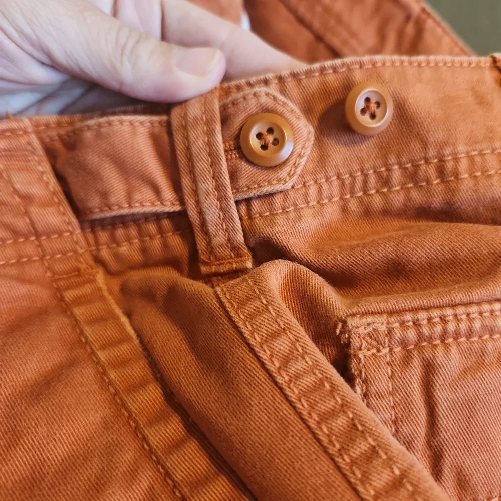 American Eagle Outfitters Men's Cargo Shorts Size 31 Utility 100% Cotton Vintage